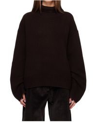 R2W - Straight-Hem Turtleneck Sweater - Lyst