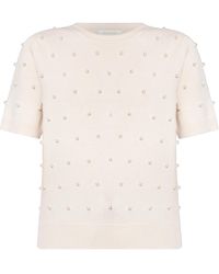 Zimmermann - Short-Sleeved Sweater - Lyst