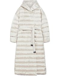 Max Mara - The Cube Button Detailed Belted Jacket - Lyst