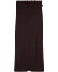 Phoebe Philo - Wool Apron Casual Pants - Lyst