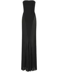 Alaïa - Jersey Bustier Dress - Lyst