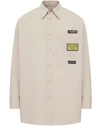MM6 by Maison Margiela - Long-Sleeve Buttoned Shirt - Lyst