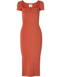 Galvan London - Short Sleeve Dress - Lyst