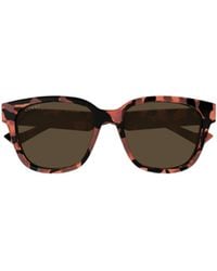 Gucci - Eyewear Low Nose Bridge Fit Sunglasses - Lyst