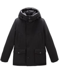 Woolrich - Arctic Button-Up Padded Jacket - Lyst