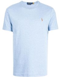 Polo Ralph Lauren - Logo-Embroidered T-Shirt - Lyst
