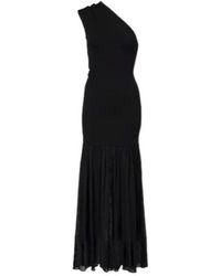 Proenza Schouler - Cora One-Shoulder Crepe Chiffon Maxi Dress - Lyst