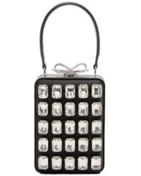 Self-Portrait - Micro Crystal-Embellished Tote Bag - Lyst