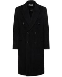 Our Legacy - Hairy Mohair Blend Double Breasted Coat - Lyst