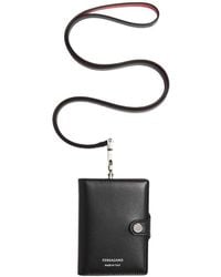 Ferragamo - Two-Tone Cardholder - Lyst