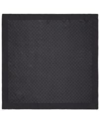 Gucci - Monogrammed Twill Scarf - Lyst