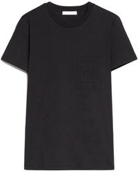 Max Mara - Jersey Crewneck T-Shirt - Lyst