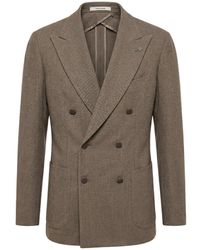 Tagliatore - Double-Breasted Blazer - Lyst