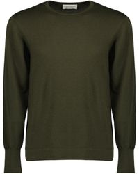 Officine Generale - Officine Générale Crew Neck Knitted Sweater - Lyst