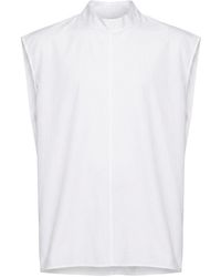 Jil Sander - Button Sleeveless Vest - Lyst