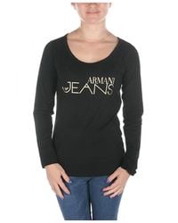 Armani Jeans - Logo Detail T-Shirt - Lyst
