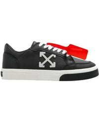 Off-White c/o Virgil Abloh - New Low Vulcanized Lace-Up Sneakers - Lyst