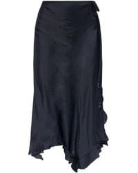 Zadig & Voltaire - Jeto Satin Skirt - Lyst