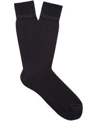 ZEGNA - Cotton Socks - Lyst