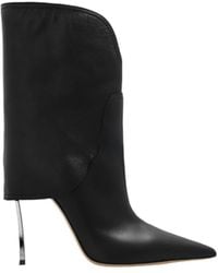 Casadei - Pointed Toe Heeled Ankle Boots - Lyst
