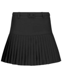 Dior - Belt Detailed Pleated Skirt - Lyst