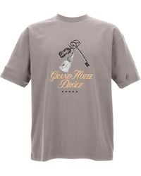Drole de Monsieur - Drôle De Monsieur Le Shirt Grand Hotel T-Shirt - Lyst