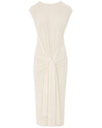 TOTEME - Totême Tie-Waist Jersey Dress - Lyst