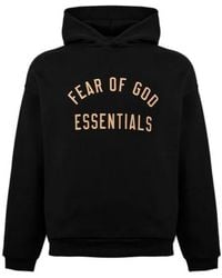 Fear Of God - Logo Hooded Sweatshirt - Lyst