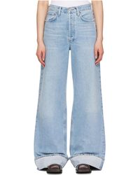 Agolde - Dame High-Rise Wide-Leg Jeans - Lyst