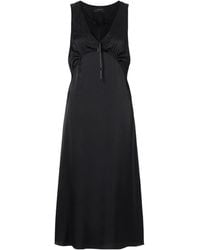 Simone Rocha - Bow-Detailed Embroidered Satin Midi Dress - Lyst