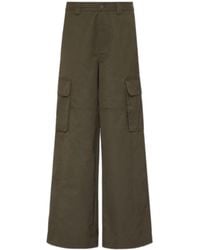 Valentino - Button Detailed Straight Leg Pants - Lyst