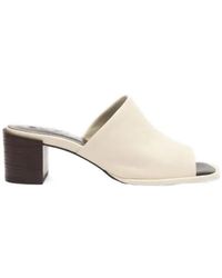 BY FAR - Francisco Square-Toe Mules - Lyst