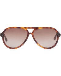 Isabel Marant - Fashionable Pilot Sunglasses - Lyst