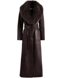 Nour Hammour - Long-Sleeved Coat - Lyst