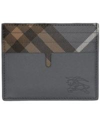 Burberry - Tall Pop Check Card Case - Lyst