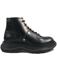 McQueen - Tread Lace-Up Boots - Lyst