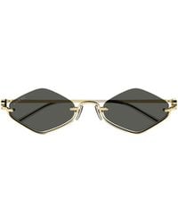 Gucci - Eyewear Geometric Frame Sunglasses - Lyst