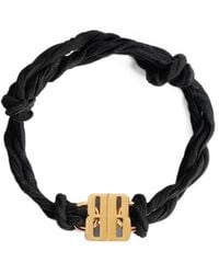 Balenciaga - Nano Ribbon Bb Bracelet - Lyst