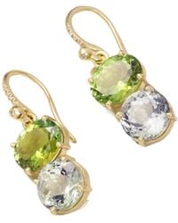 Irene Neuwirth - 18-Karat, Tourmaline And Diamond Earrings - Lyst