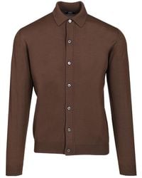 Fedeli - Long-Sleeve Cardigan - Lyst