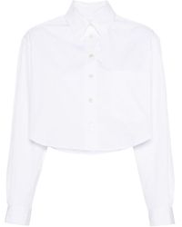 Isabel Marant - Fleora Cropped Shirt - Lyst