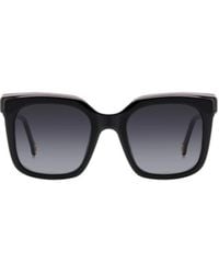 Carolina Herrera - Square Frame Full Rim Sunglasses - Lyst