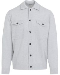 Kiton - Button-Fastening Flap-Pocket Shirt Jacket - Lyst
