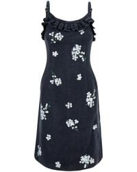 ShuShu/Tong - Shushu/Tong Floral Appliqué Cami Dress - Lyst