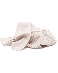 Brunello Cucinelli - Patterned Scarf - Lyst