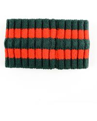 Gucci Wool Web Headband in Red | Lyst display picture 1