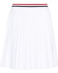 Thom Browne - Rwb-Striped Thigh-Length Mini Skirt - Lyst