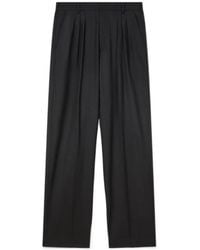 KENZO - Weave' Pleated Tailored Pants - Lyst