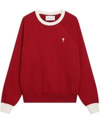 Ami Paris - Long-Sleeve Sweatshirt - Lyst
