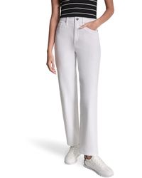 DKNY - Jeans Hi Rise Classic Straight Denim Jeans - Lyst